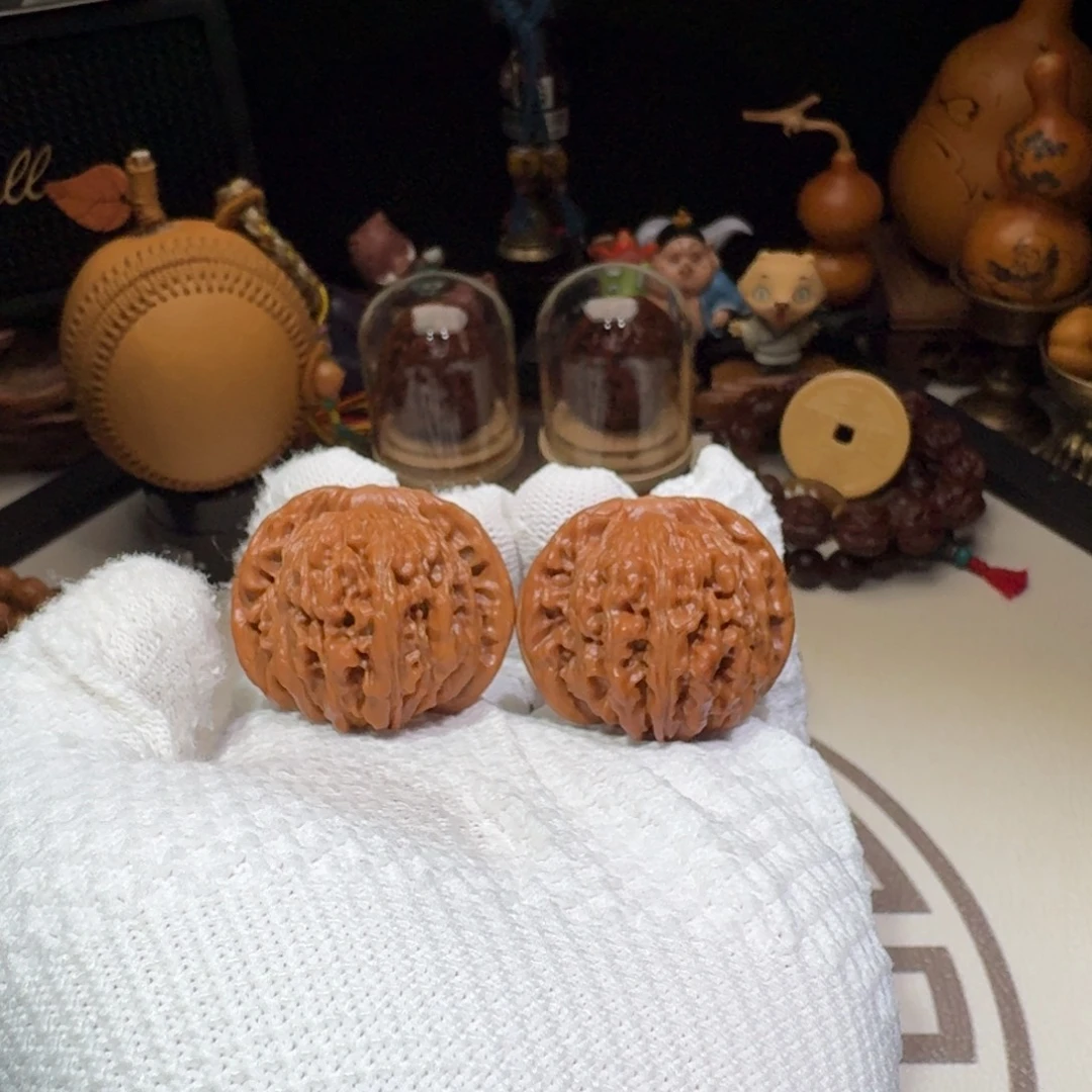 吊坠文玩核桃全品刘怀军一代四座楼24年收藏级