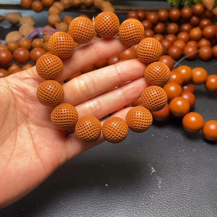 吊坠橄榄核1.7尺寸树王路路通微色差全品