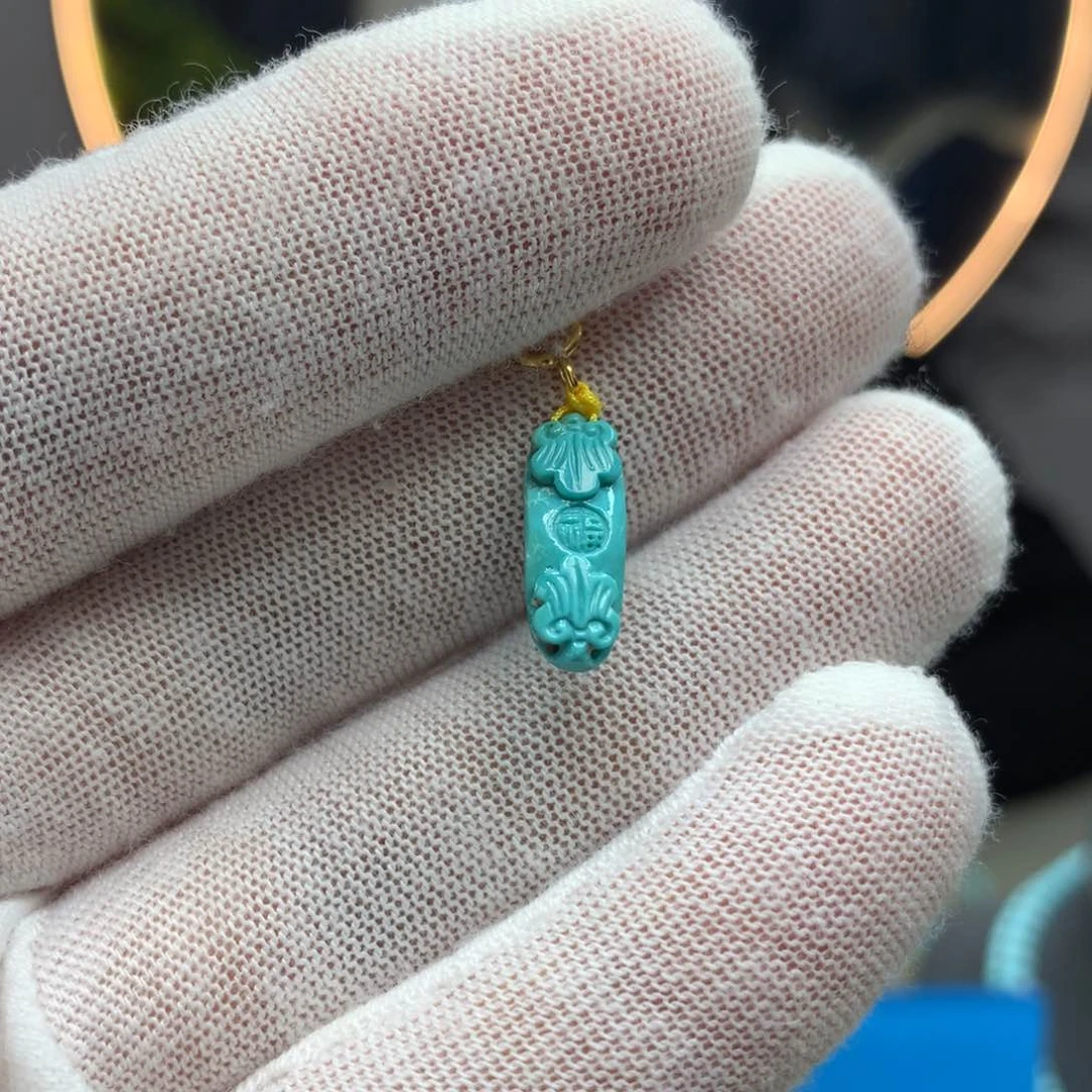 绿松石挂件未镶嵌