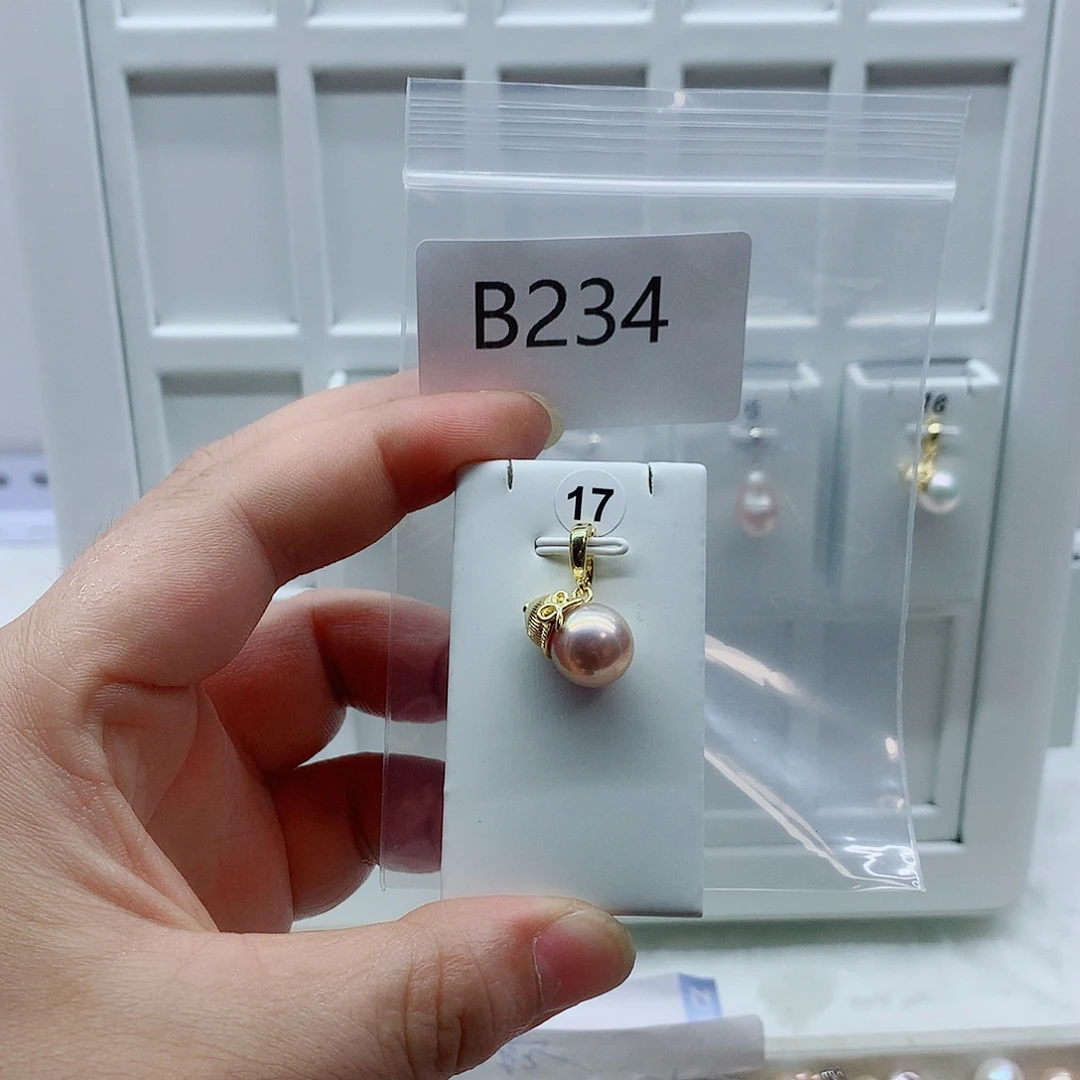 吊坠(不含链)合金淡水珍珠