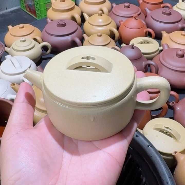 茶壶紫砂本绿汉瓦200cc