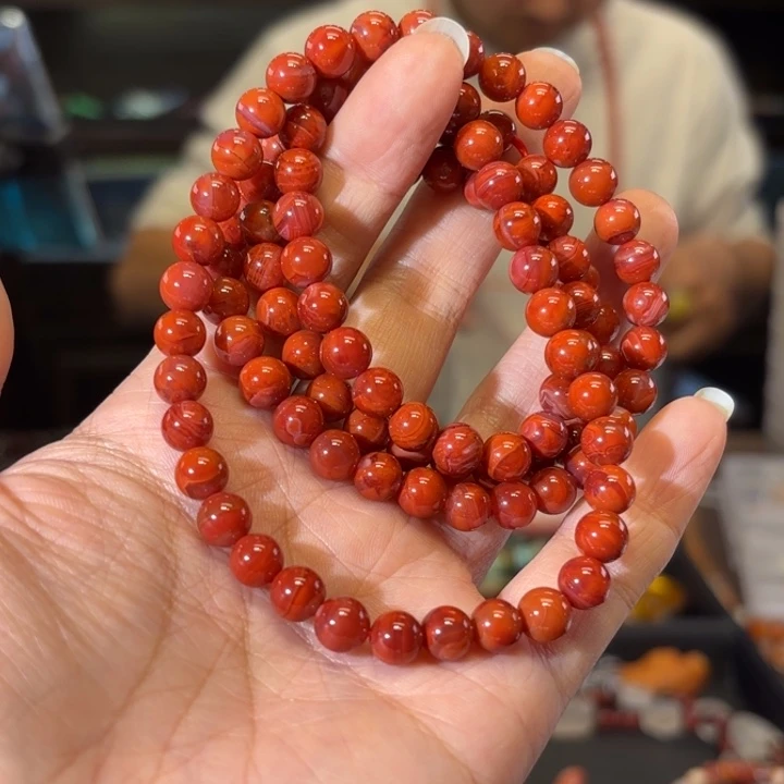 南红玛瑙未镶嵌颈饰南红