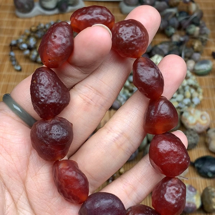 玛瑙/玉髓珠宝半成品未镶嵌博****㠭