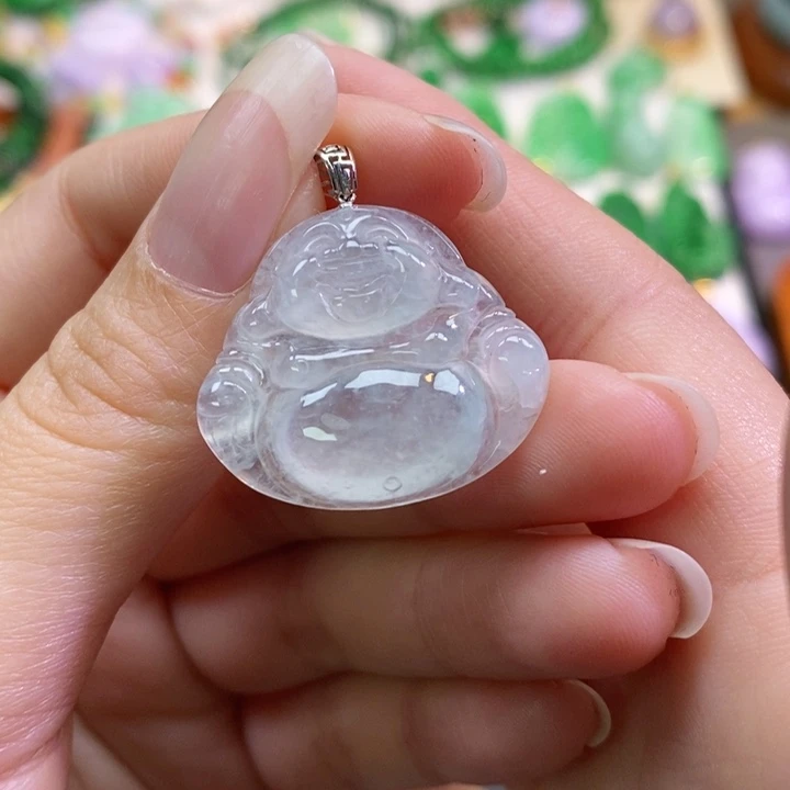颈饰未镶嵌翡翠吊坠