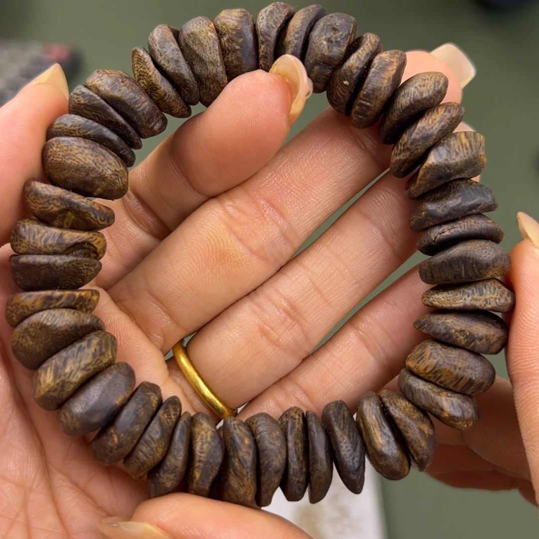 沉香手串透顶绿沉水包壳卡1.5/30g+