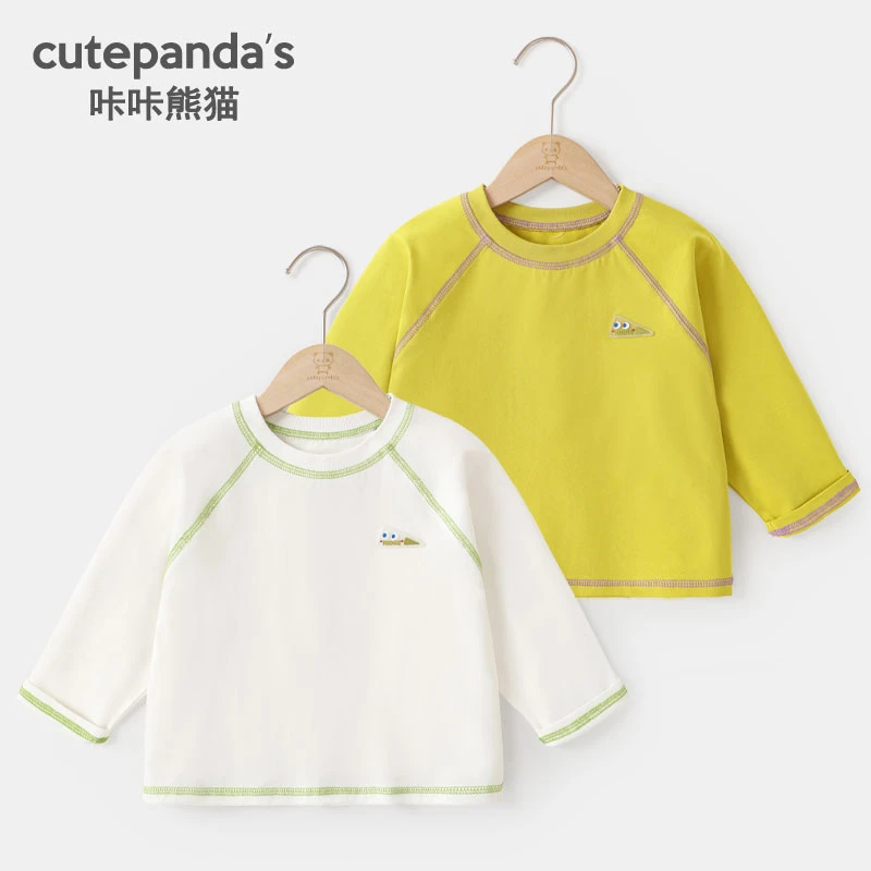 【现货】宝宝婴童长袖t恤婴儿衣服春秋男女童上衣儿童棉衣童装Y9596