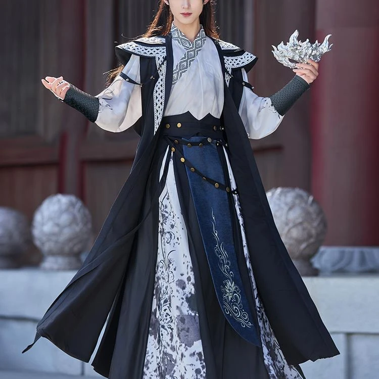 汉服男原创侠客古装中国风晋制汉服女帅气日常2025春夏季新款