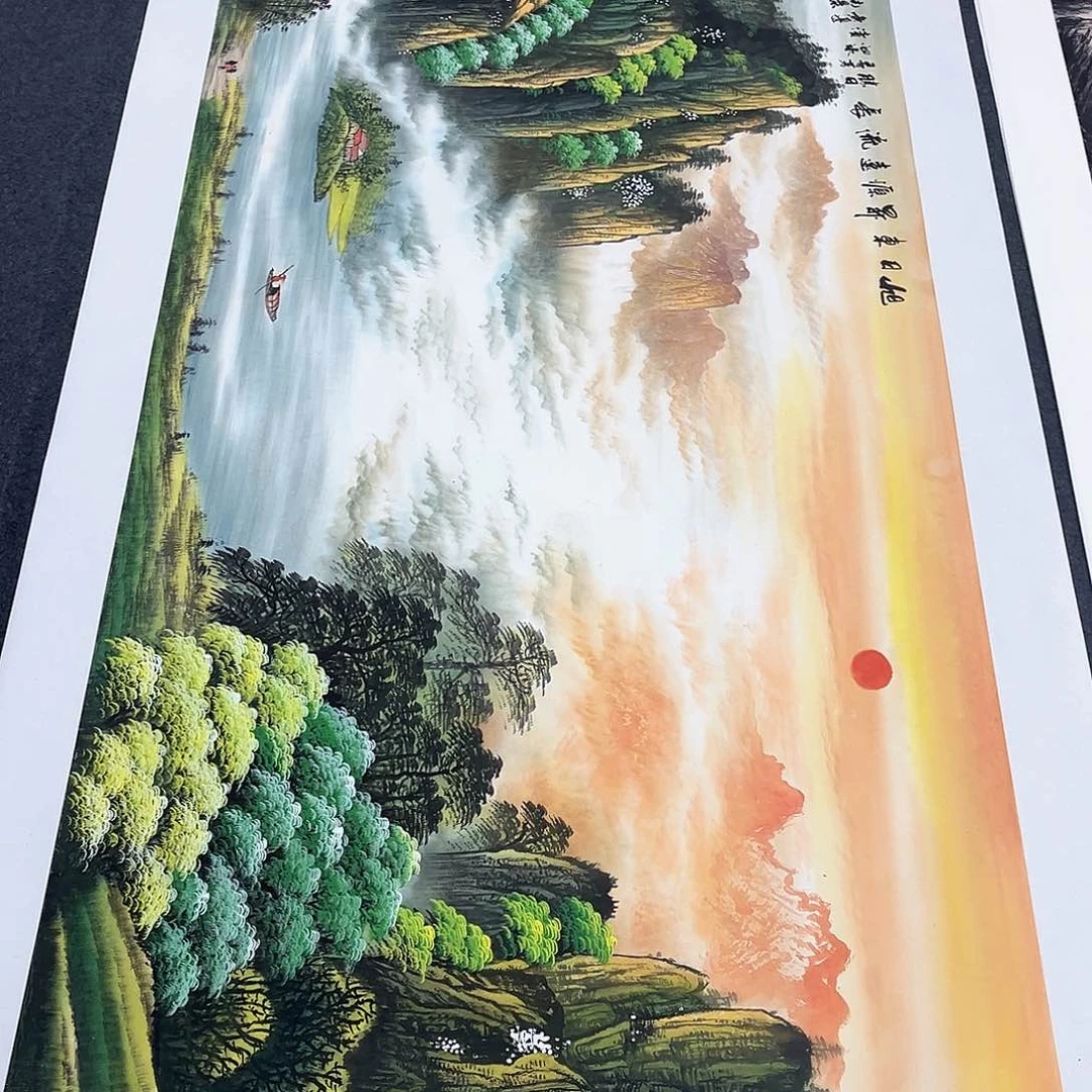 国画海****海宣纸国画纯手绘作品