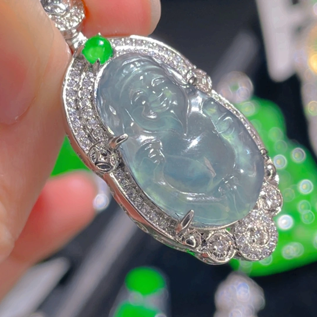 翡翠吊坠(不含链)未镶嵌