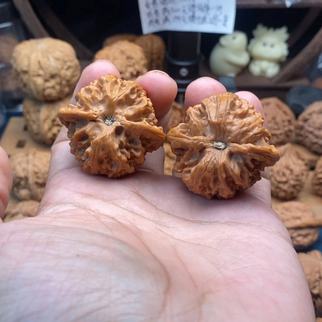 把件文玩核桃39+苹果园