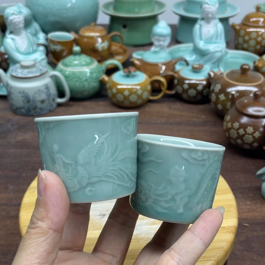 微瑕特价青瓷青瓷