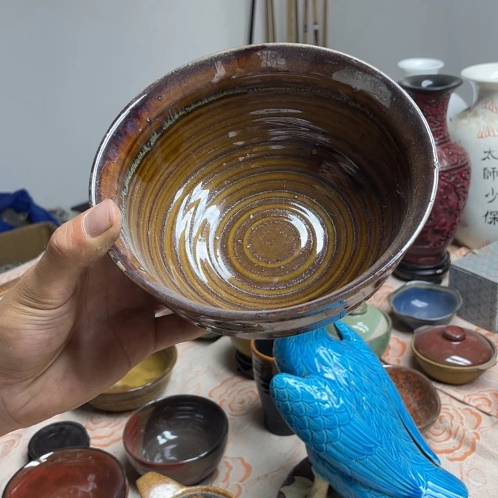 琉璃手工艺品陶瓷艺术摆件缩釉