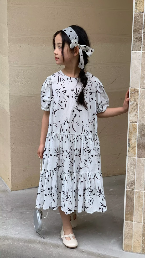 LUCKY SIX MoTHER  六妈专属定制碎花裙可配亲子