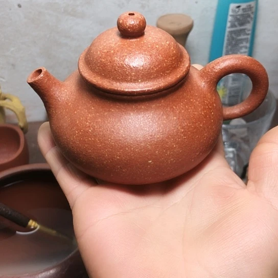 用***心茶壶紫砂将坡泥容天180豪升左右全手工