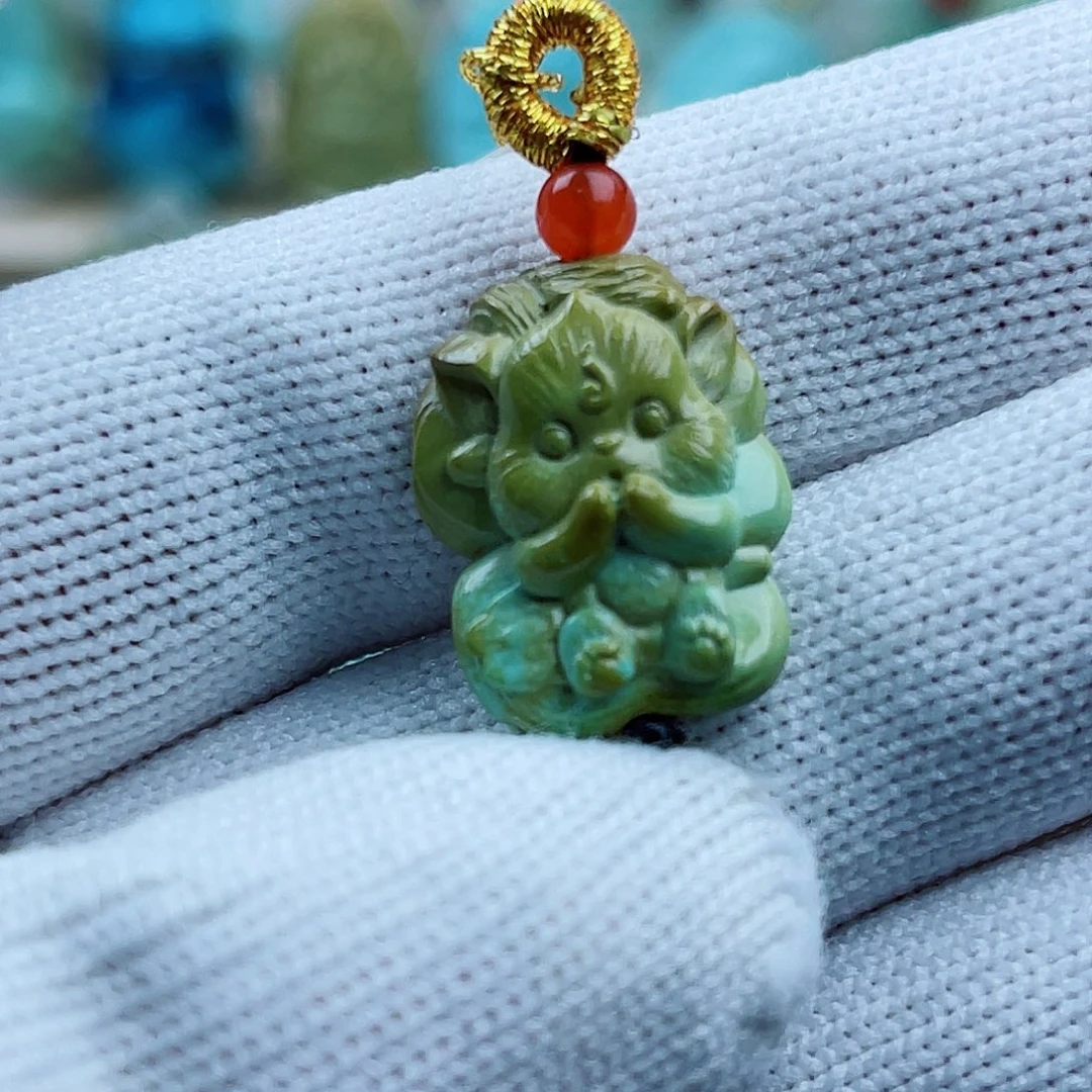 绿松石未镶嵌珠宝奇石