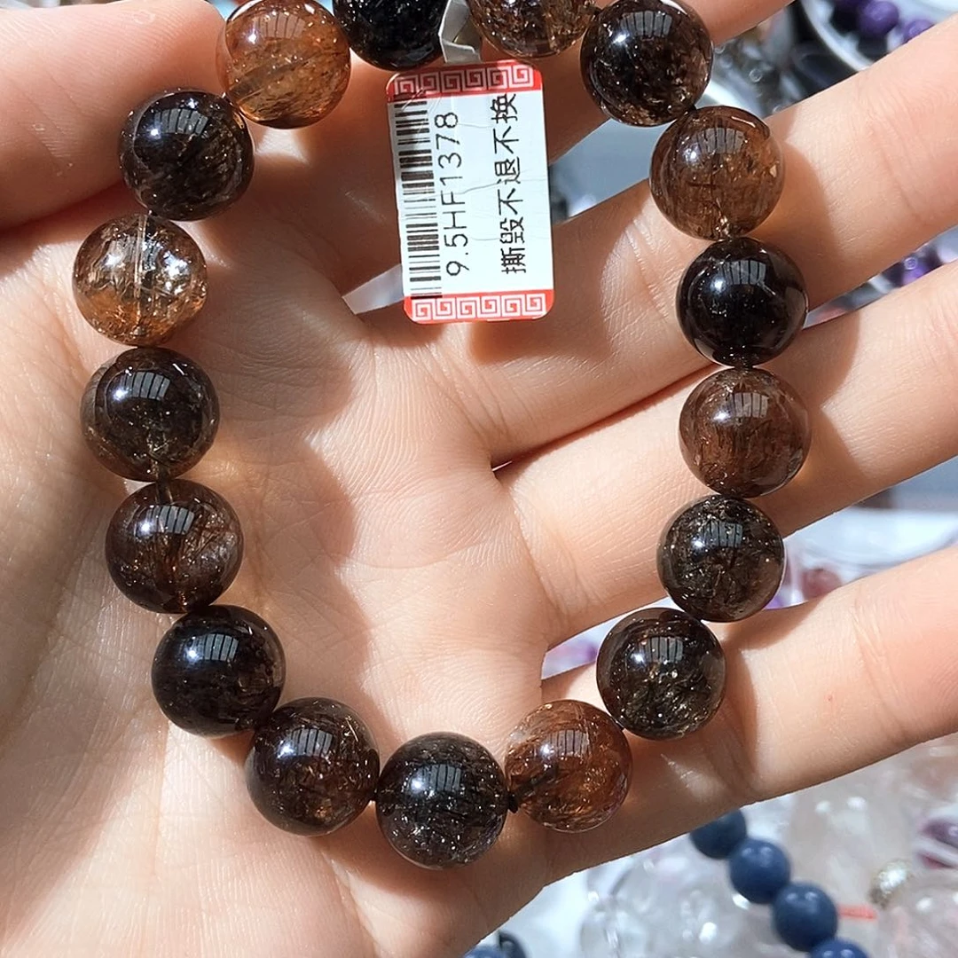 未镶嵌手链水晶是****～天天珠宝001