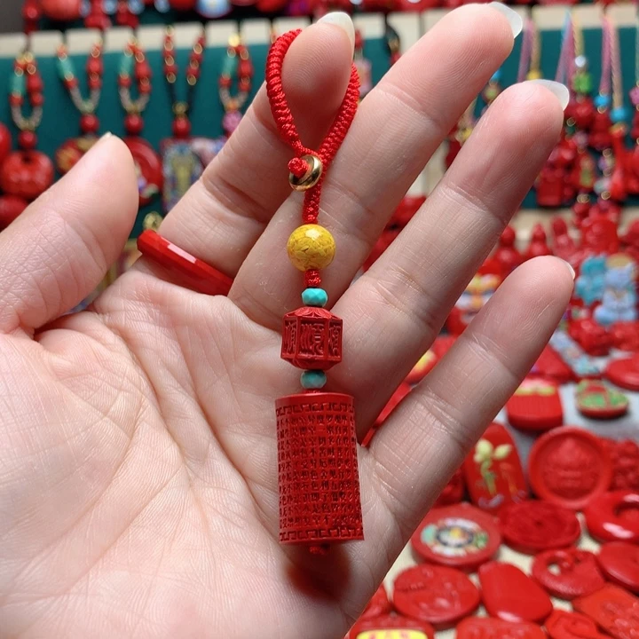 含辰砂工艺品钥匙扣