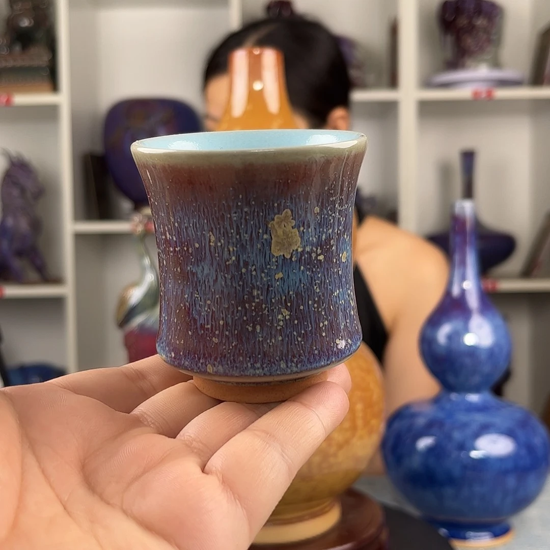 瓷片摆件……主人杯……