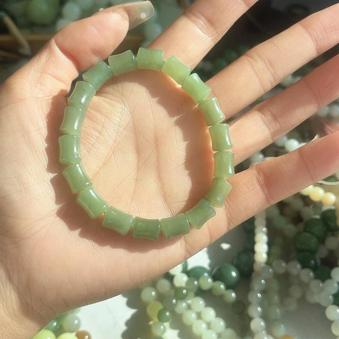 和田玉手链未镶嵌和田玉手链