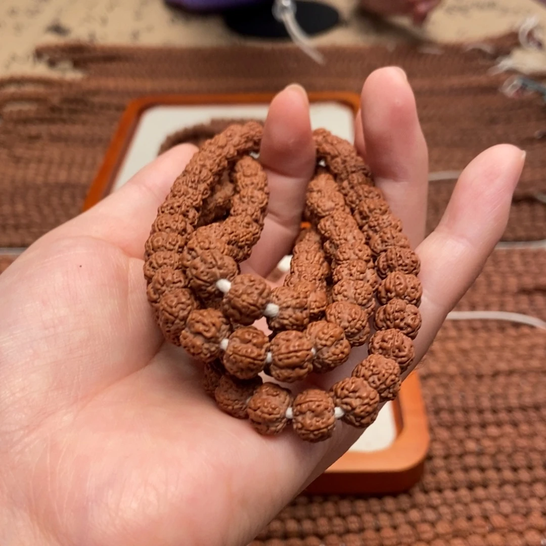 老***狗吊坠金刚菩提老树梅花108卡9