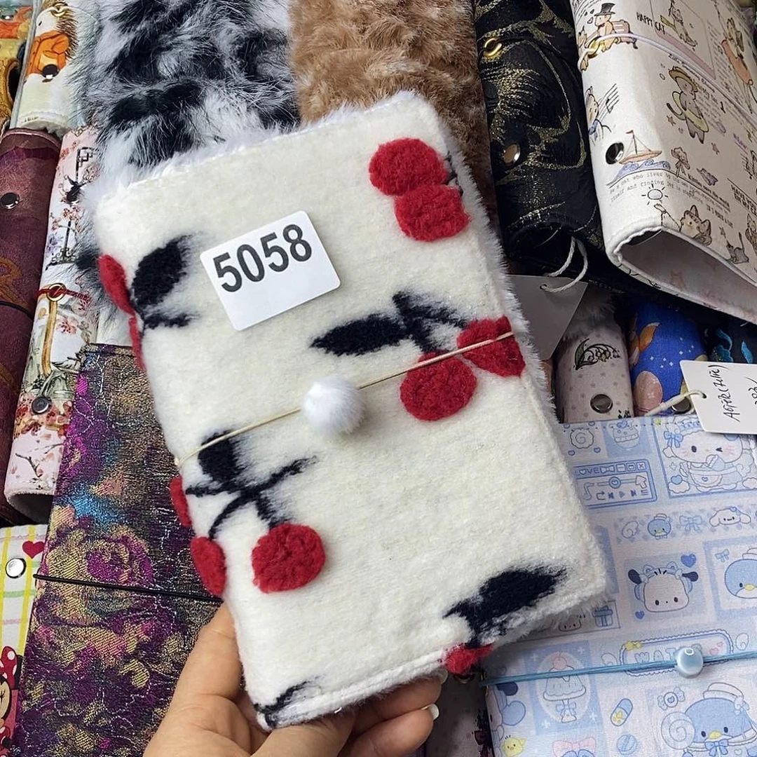 织绣A6 活页不加纸5058