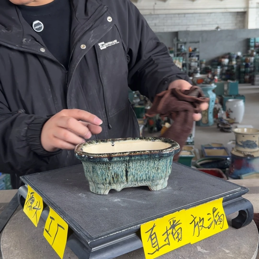 陶泽*堂。一风堂石湾花盆