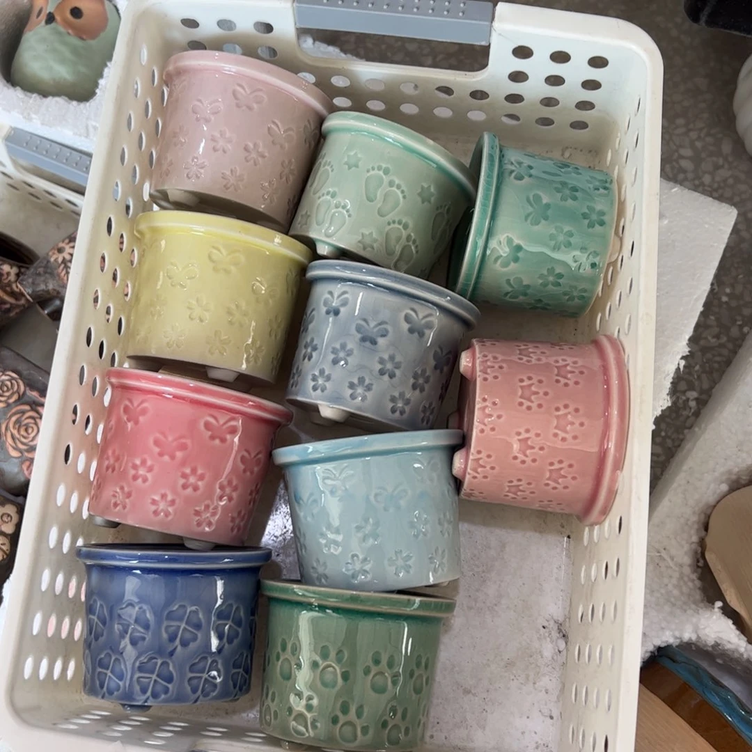 陶瓷陶瓷多肉花盆@@1683