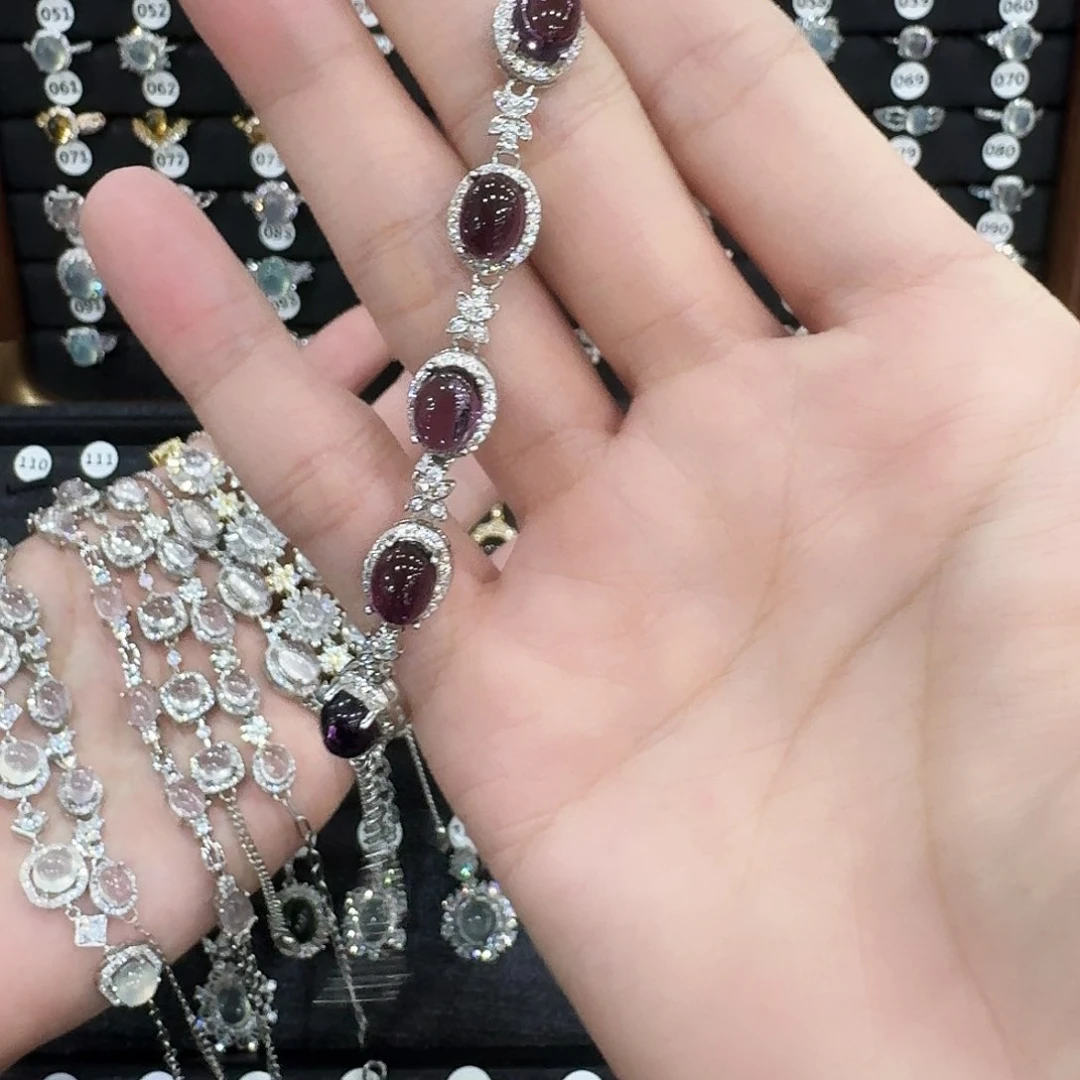 紫晶手链银S925镶嵌Y*手链