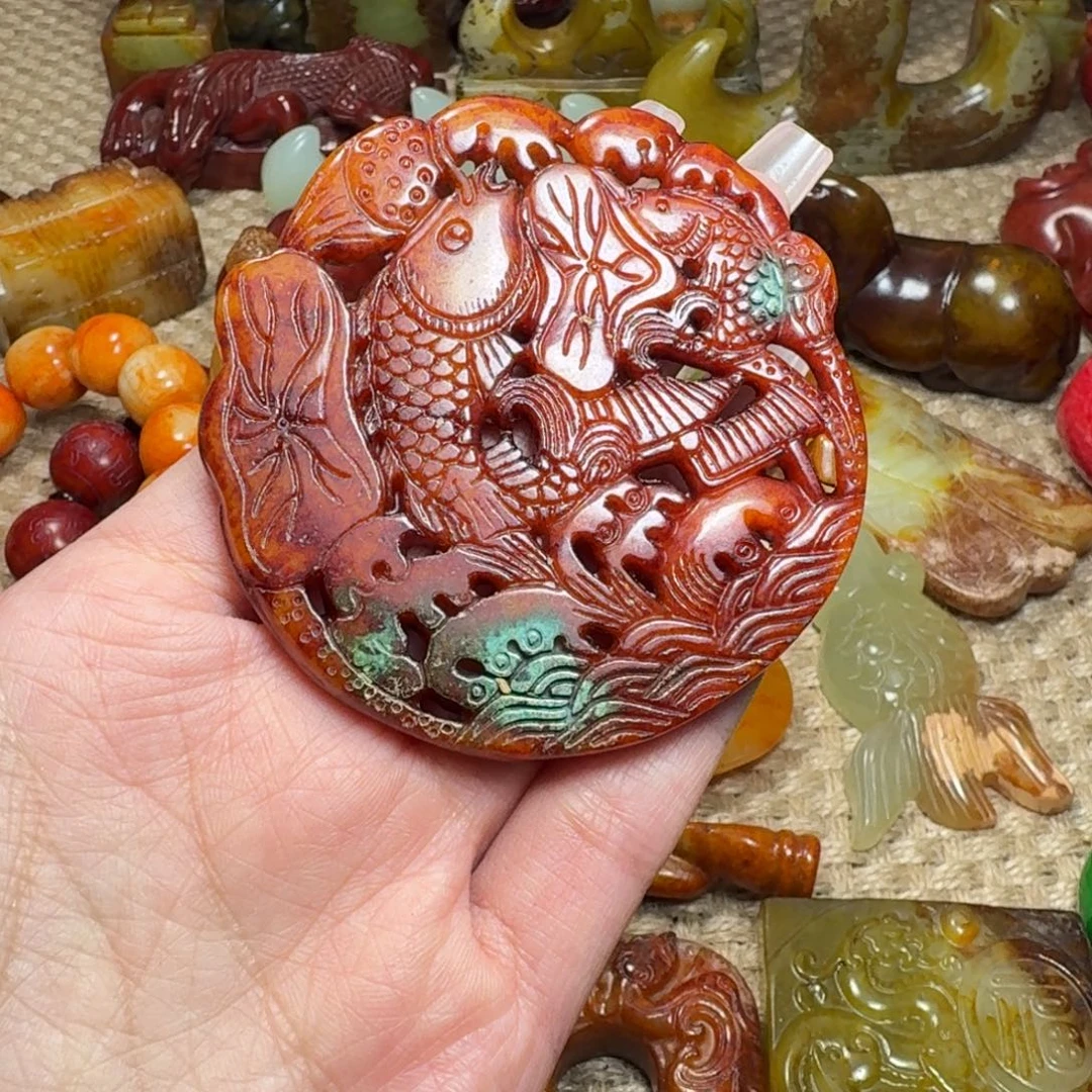 白玉菩提吊坠挂件