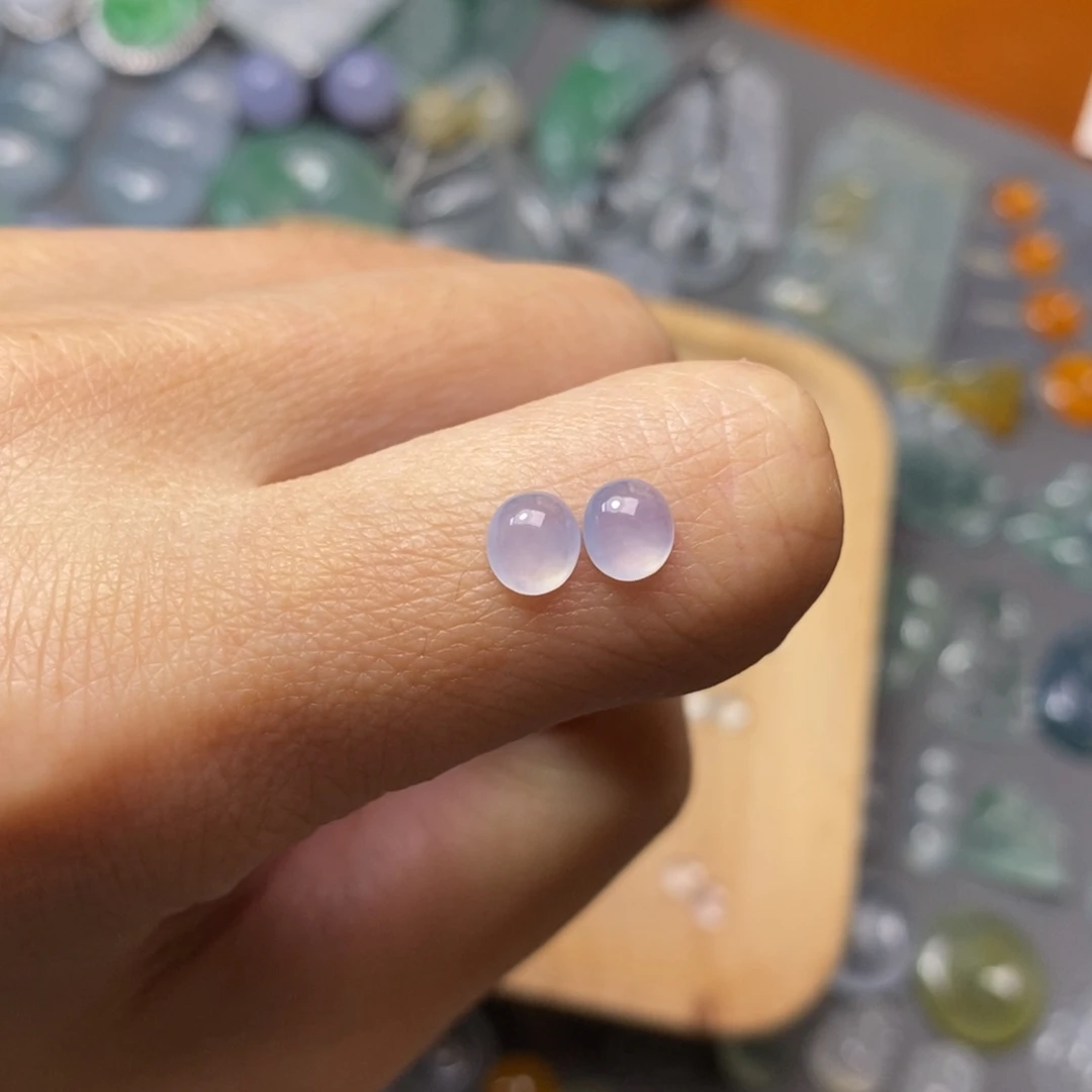 翡翠未镶嵌颈饰我