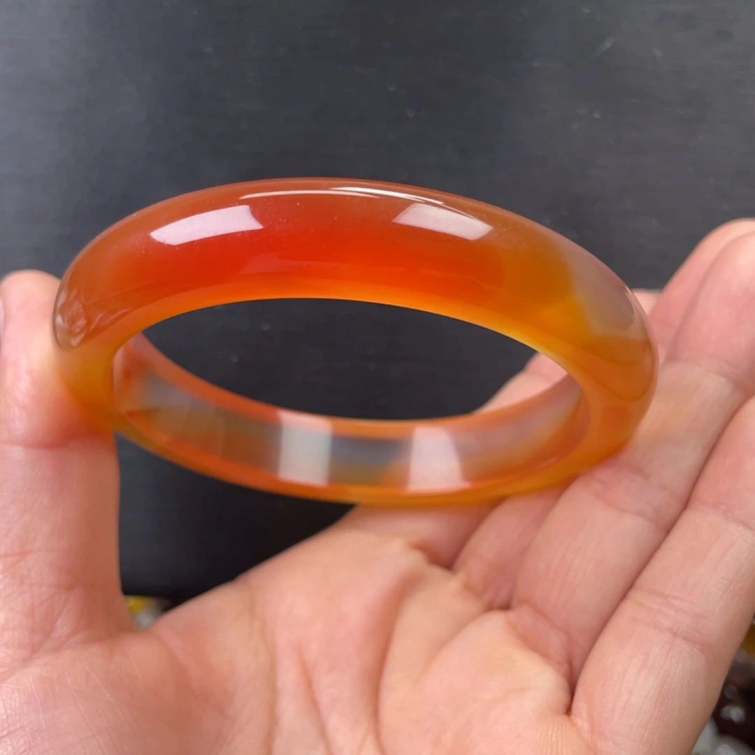 玛瑙/玉髓手链未镶嵌60.8圈口