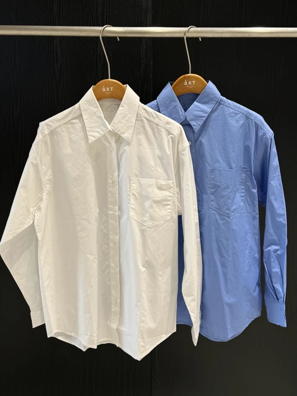 【art家】新款纯色长袖衬衫