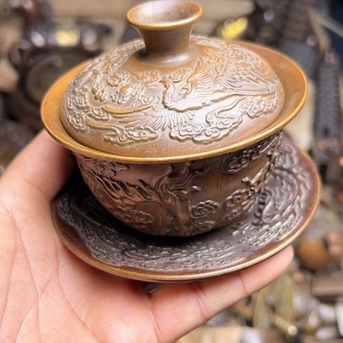 铜制工艺把玩摆件