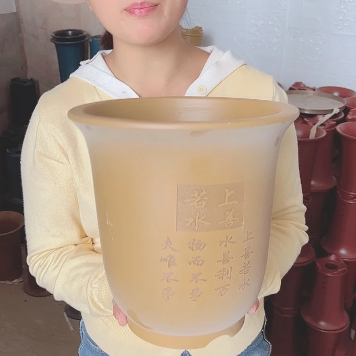 紫砂花盆宜兴紫砂精品花盆