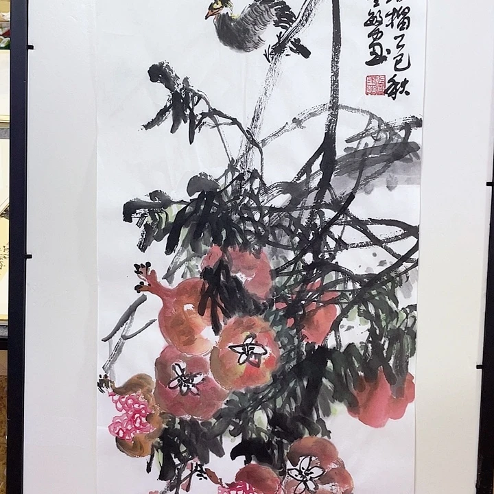 国画张圣敏先生纯手绘作品