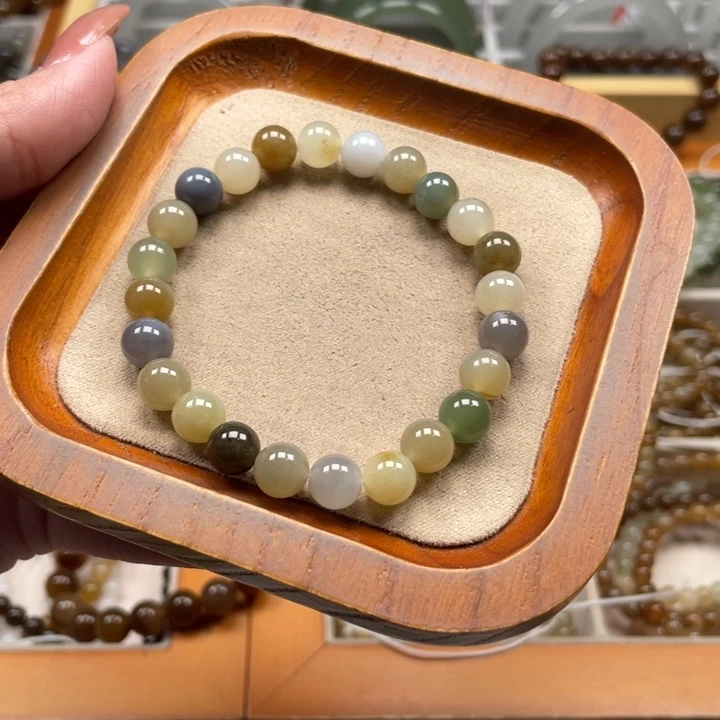 和田玉手串8mm未镶嵌