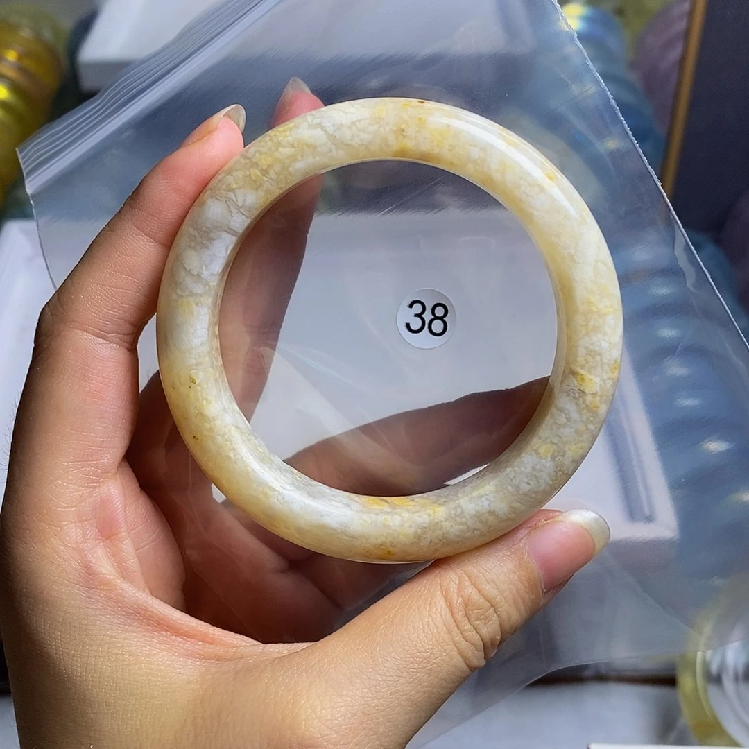 水晶手镯未镶嵌手镯55