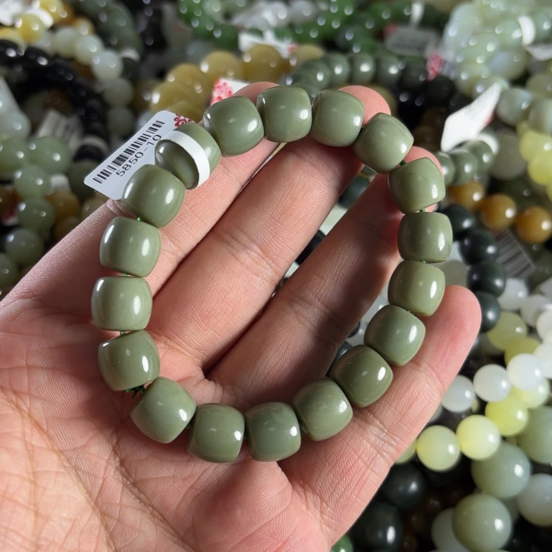 和田玉手链未镶嵌W156