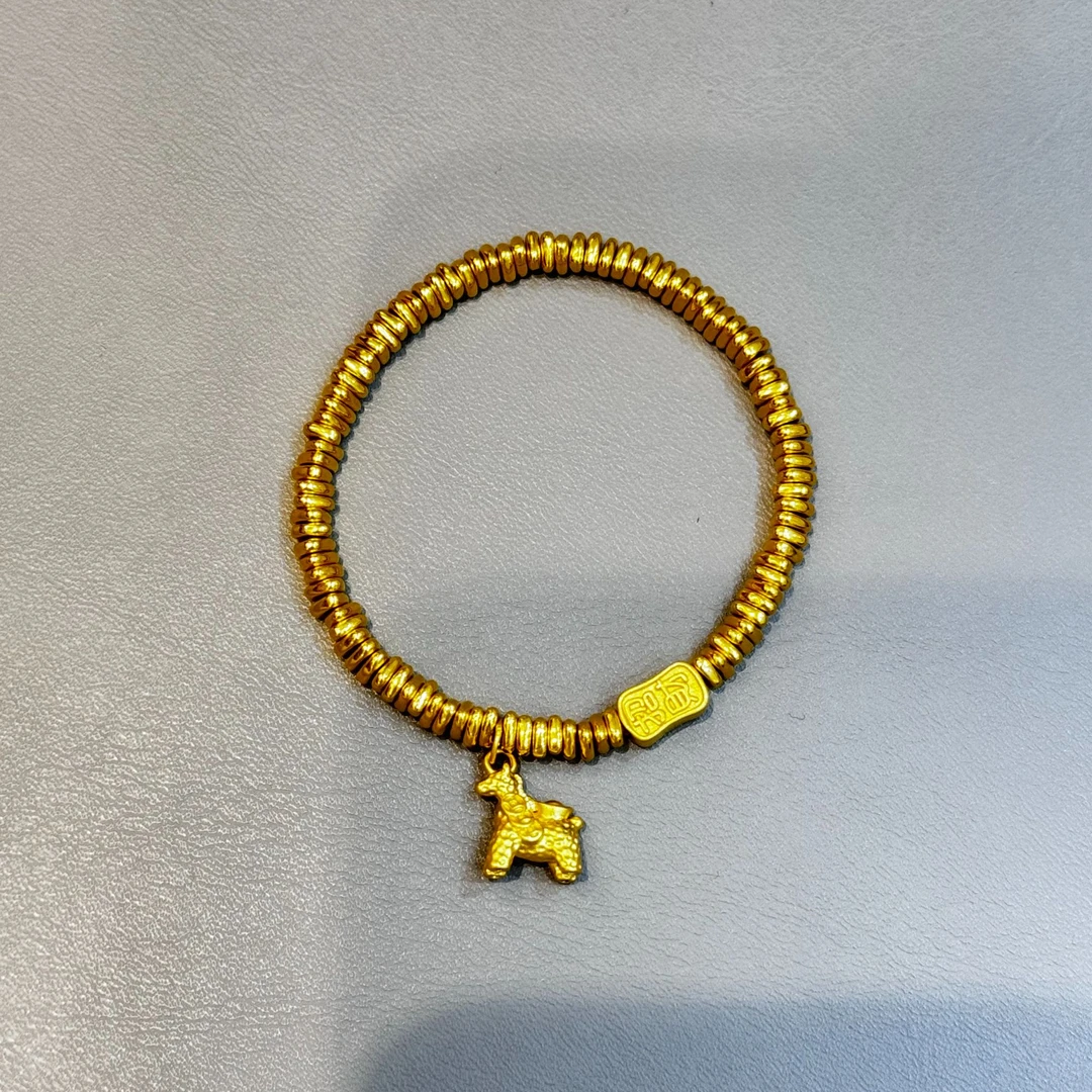 【X甄芝系列】足金999  小马纳福