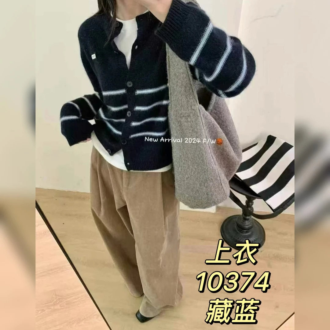 10374（部分无水洗唛，介意慎拍） SANFAN新款针织衫