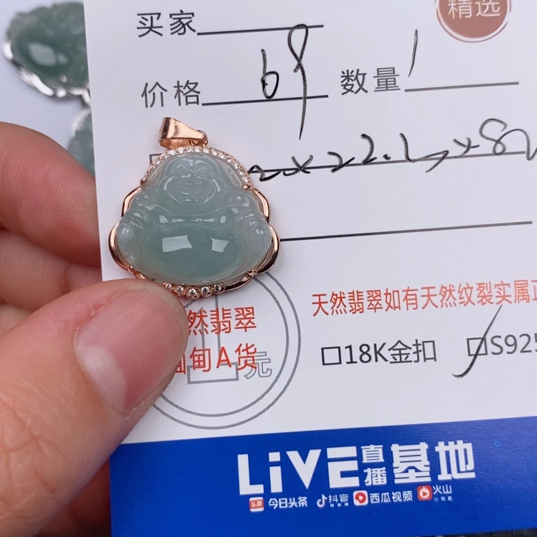 翡翠银S925镶嵌颈饰