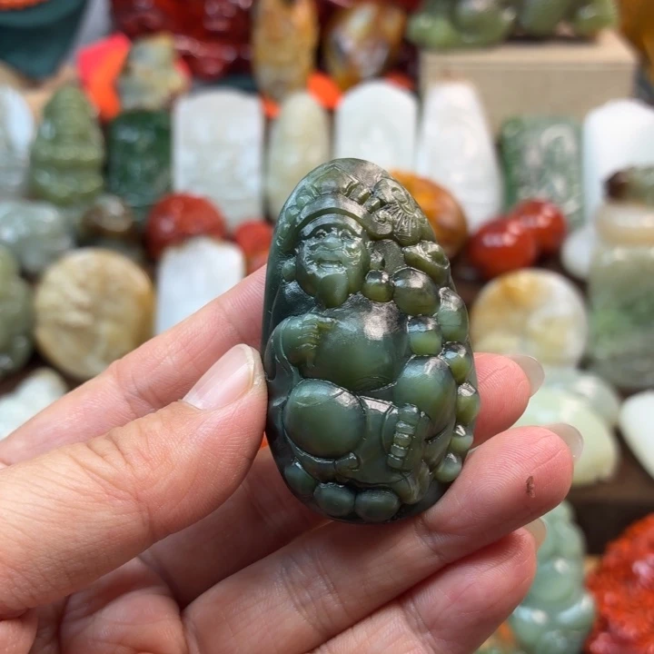 璞***玉和田玉未镶嵌颈饰