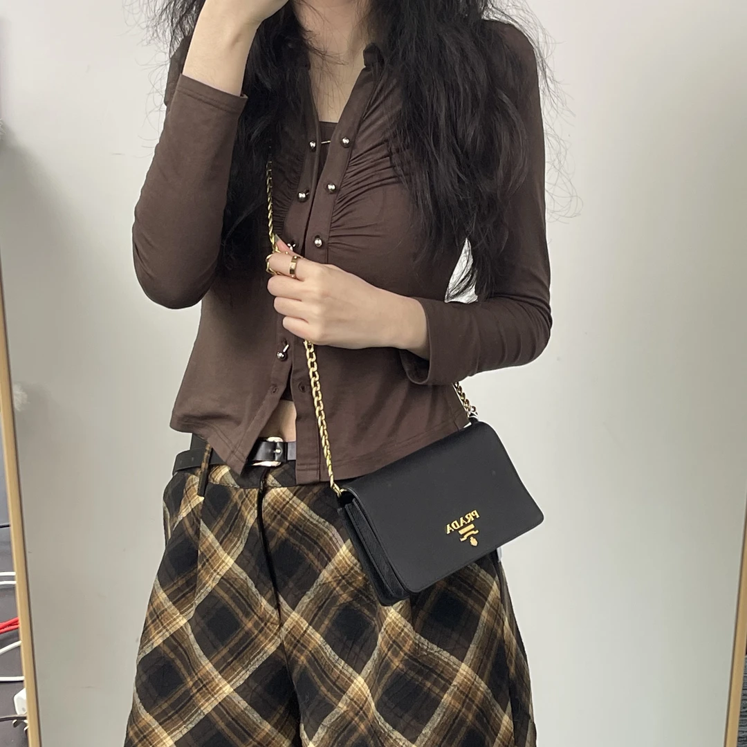 95新 Prada/普拉达 爱夏奢品/普拉达/链条包/80043