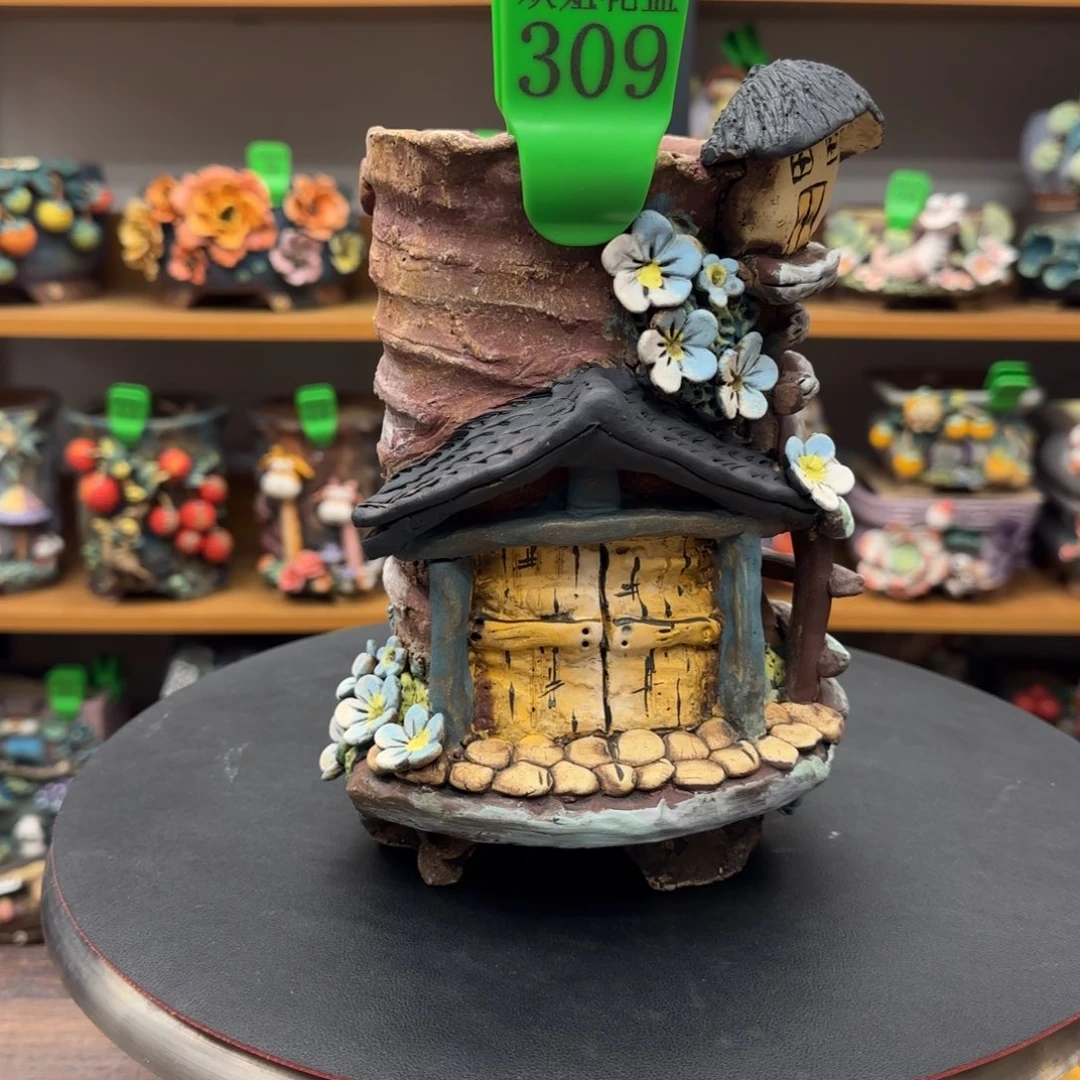 【闪购商品】粗陶手捏