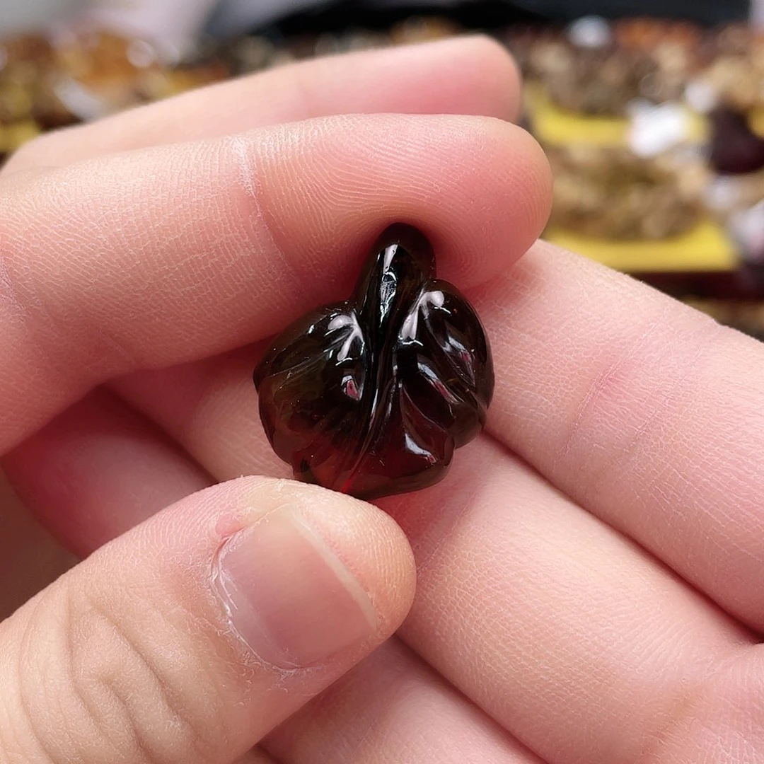 琥珀裸石未镶嵌涓*大