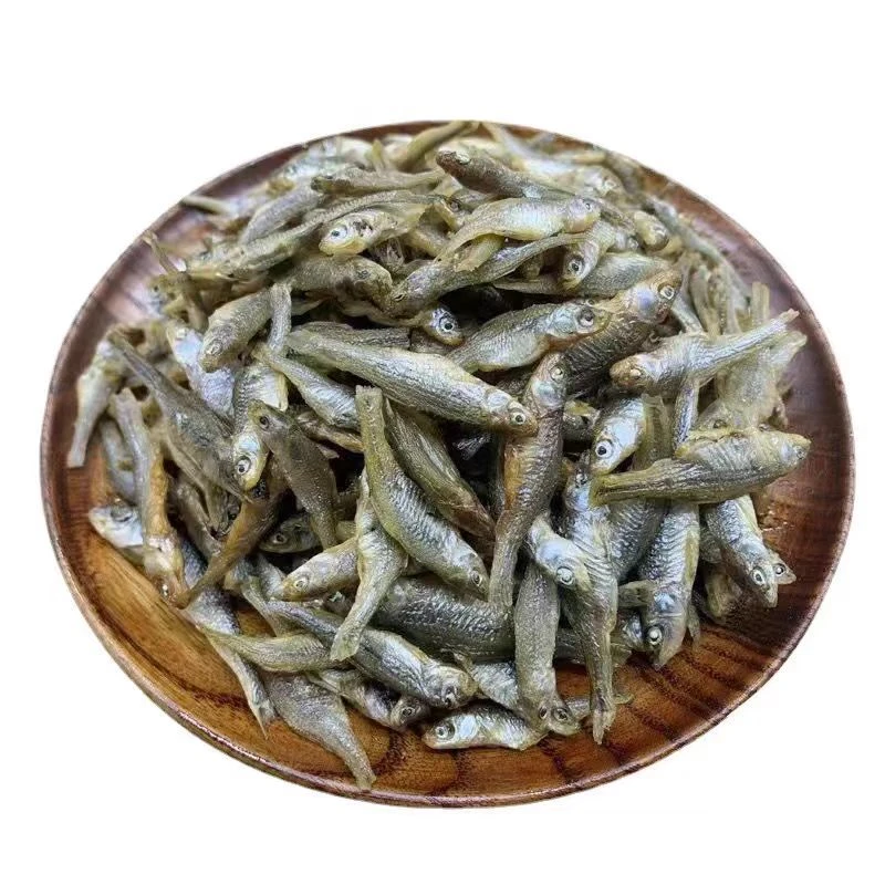 江苏徐州特产淡水无油无盐麦穗鱼鱼干货美味可口