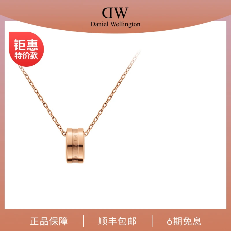 合金项链 【店铺热销】dw项链时尚饰品首饰小众锁骨链项链女轻奢款