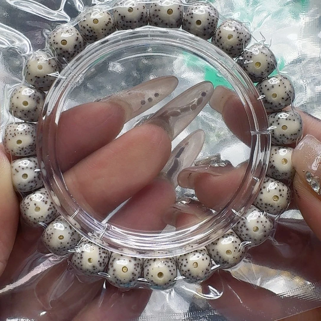 龙脊菩提手串54传说大眼睛星月菩提10桶单圈