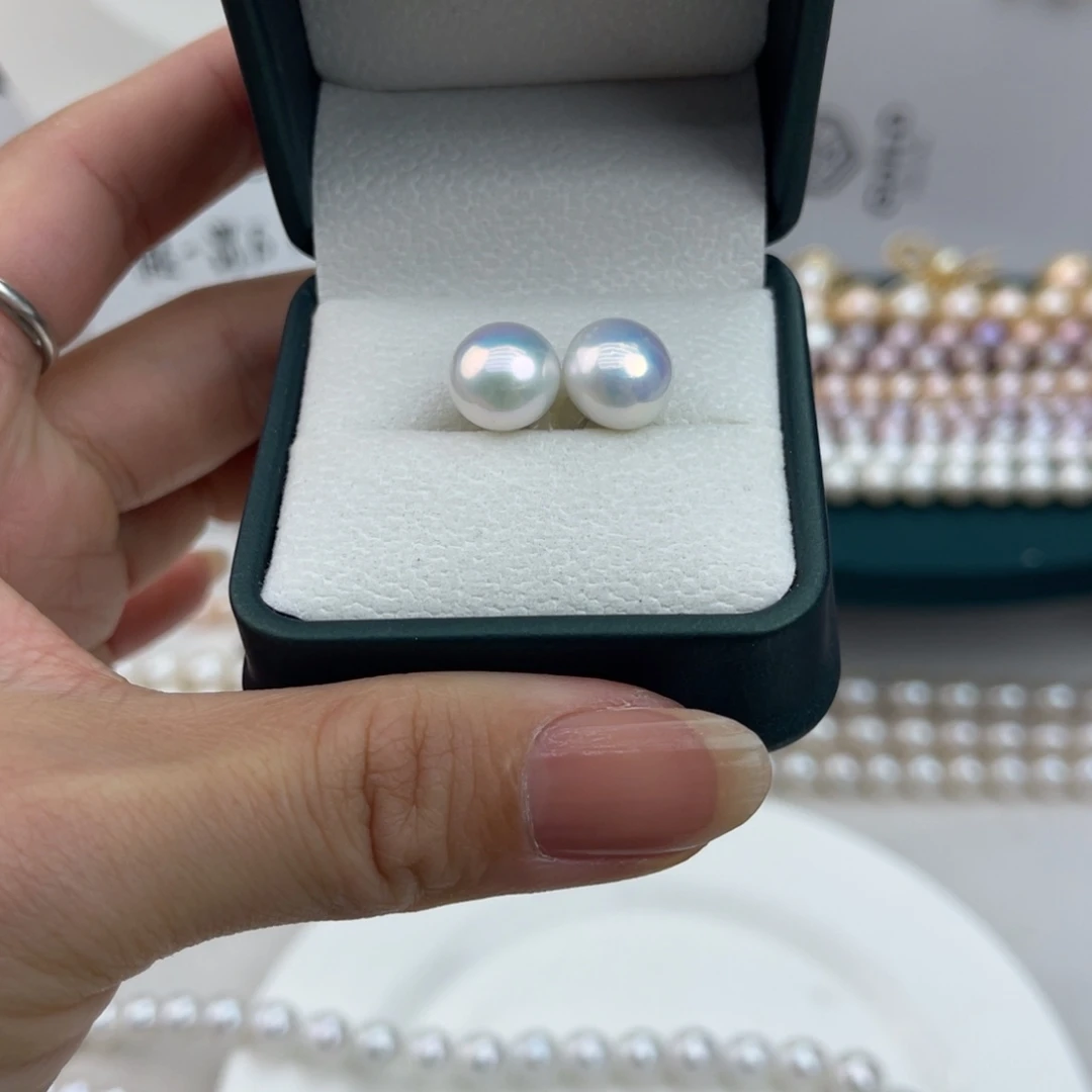 淡水珍珠未镶嵌耳饰