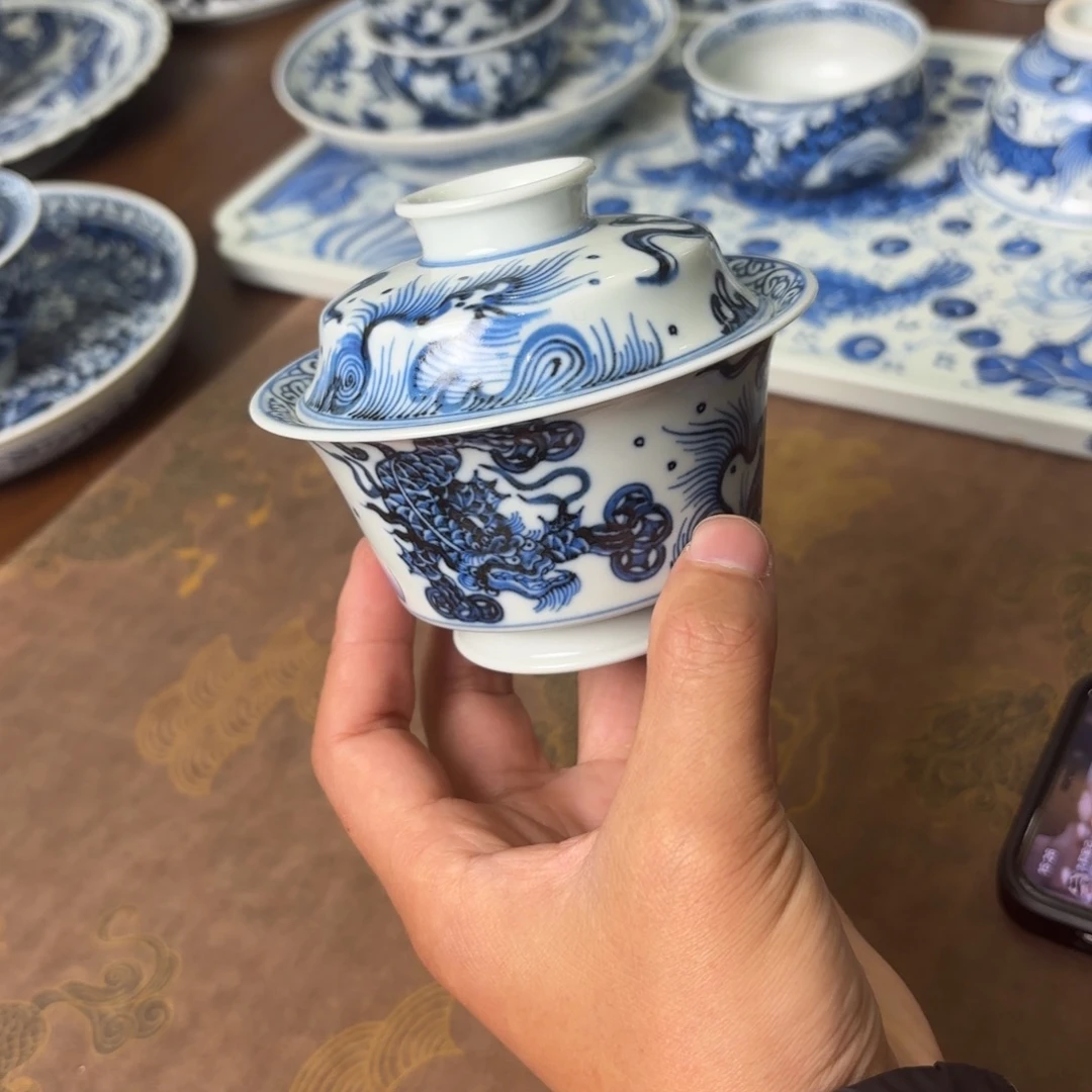 陶摆件景德镇手绘茶器